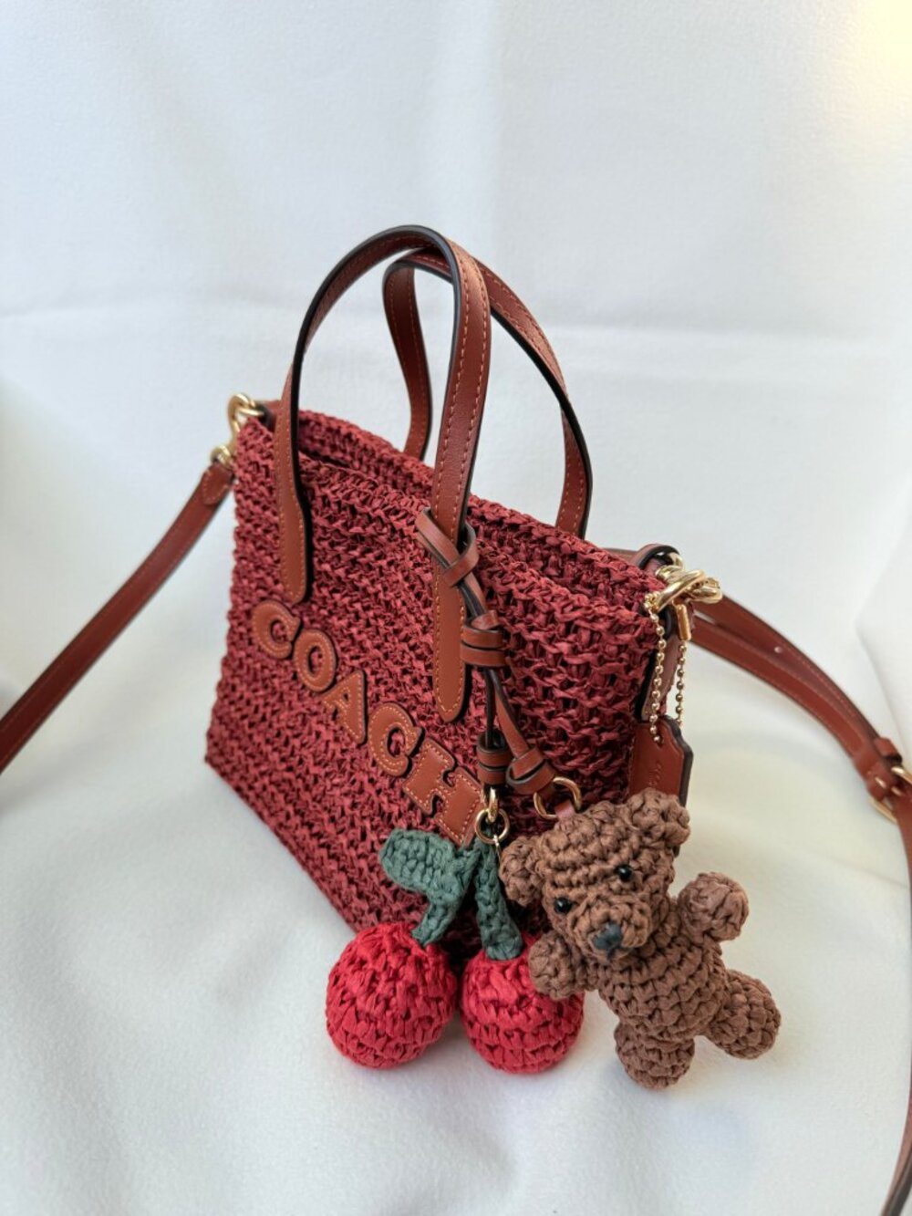 coach City Mini Tote Bag With Charms ceu30 - Picture 5 of 13